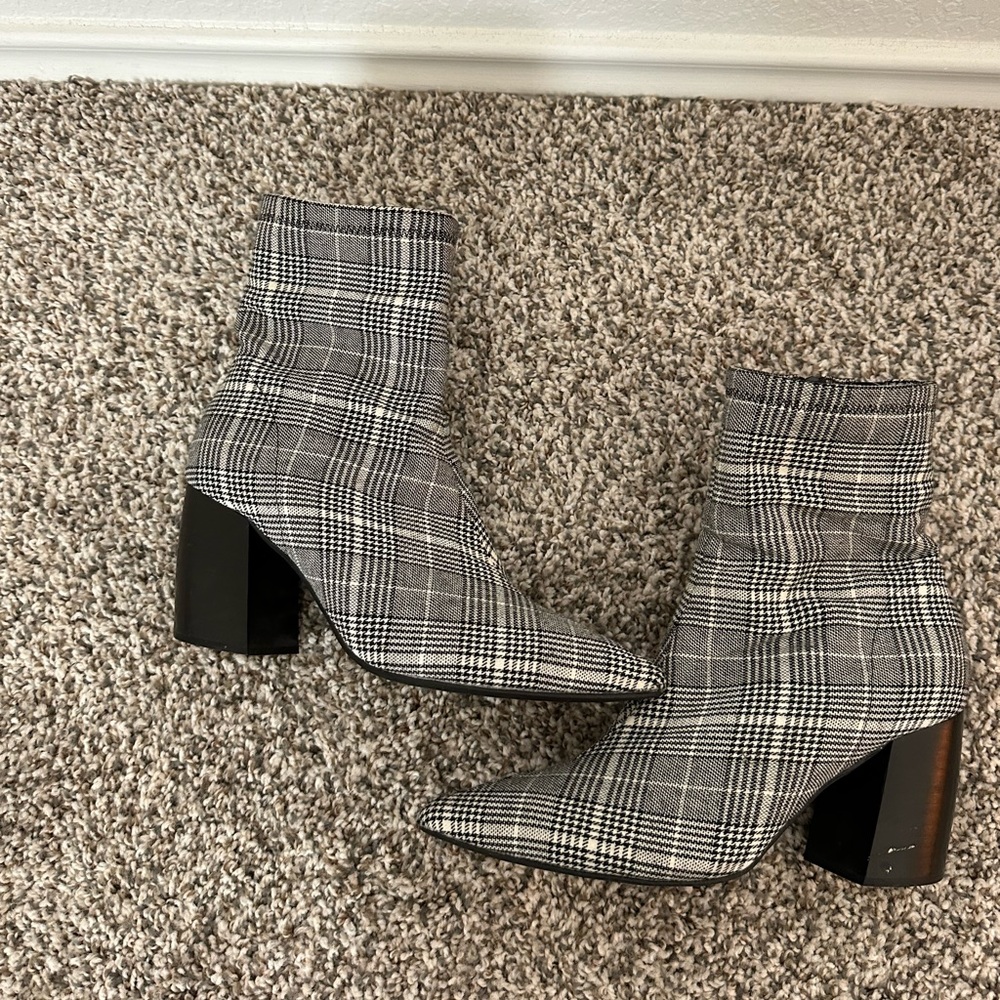 Jeffrey Campbell Plaid Booties